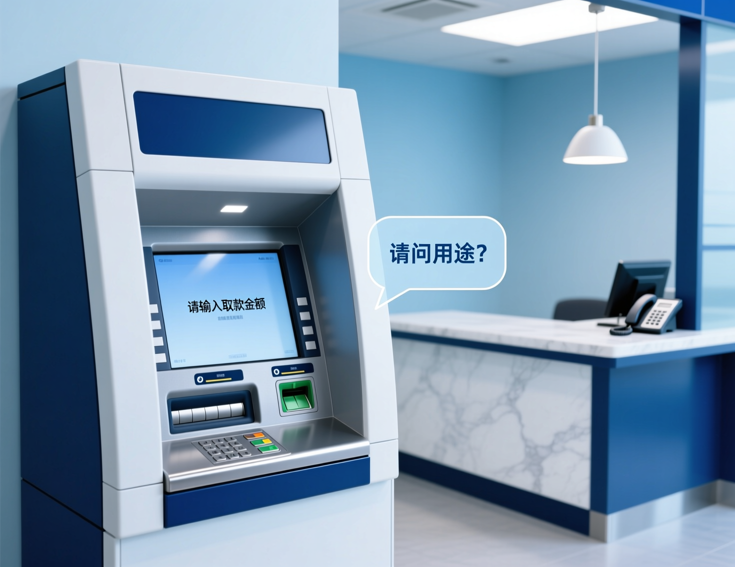 取钱被问用途?别急,这是在保护你!